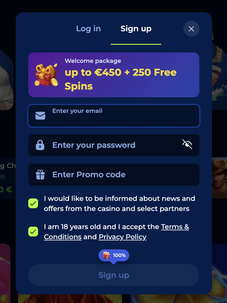 Billionaire Spin criptomonedas